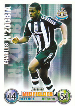 Charles N'Zogbia Newcastle United 2007/08 Topps Match Attax #216